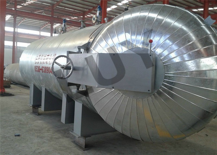 DN 1700mm Rubber Shoes Vulcanizing Industrial Autoclave
