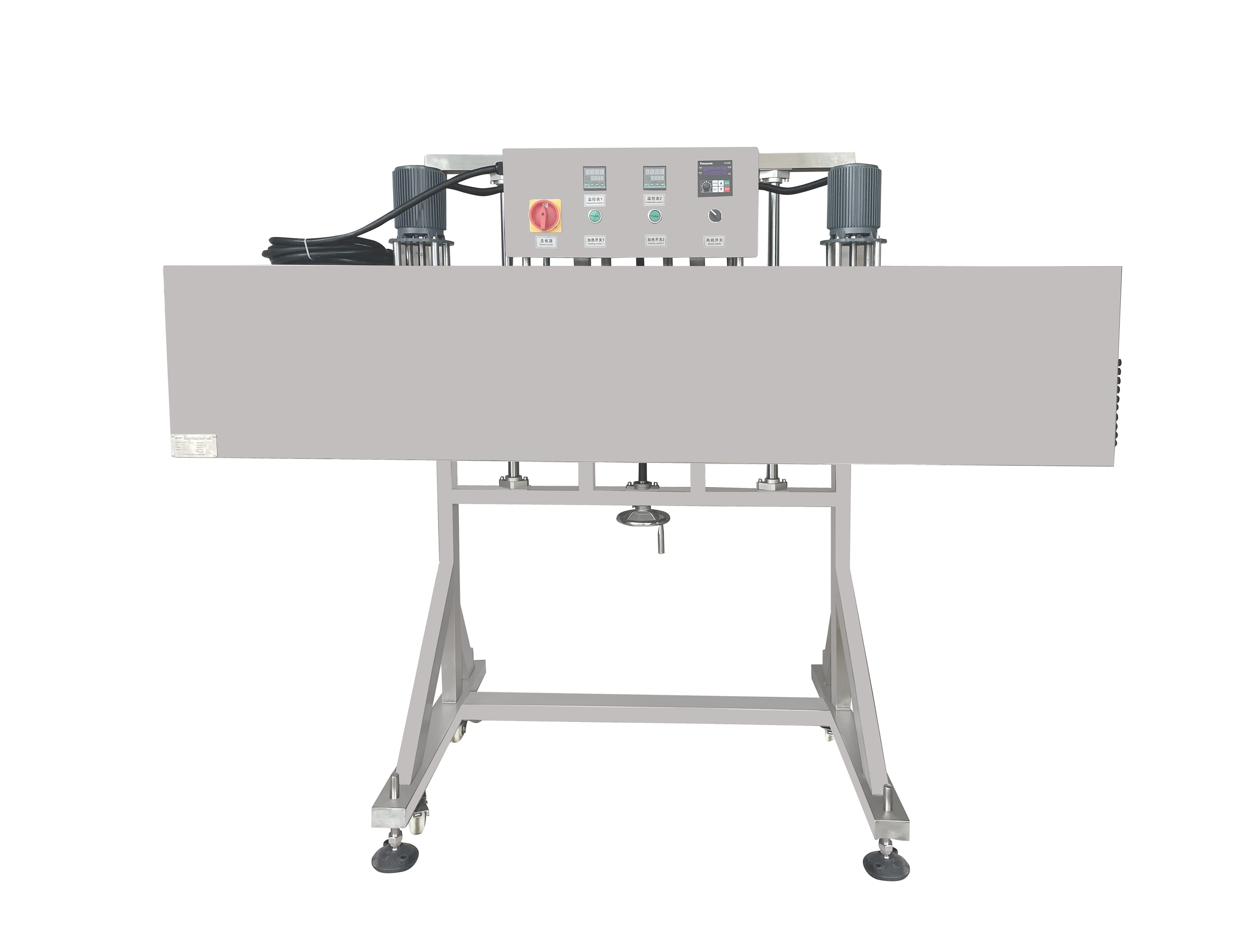 SS304/316 Frame Material Heat Shrink Tunnels with 12pcs Heating Units and 220V/380V Voltage