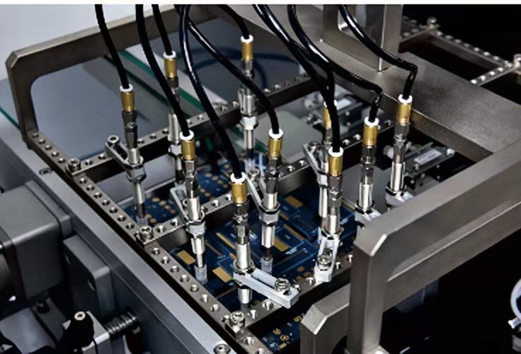 Smartphone Inline SMT PCBA Router Machine YSL-IR180 180*180mm 1100kg Vacuum Cleaning