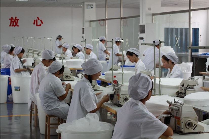 22'' 23'' 24'' Disposable Non Woven Bouffant Cap ISO Nonwoven Surgical Cap