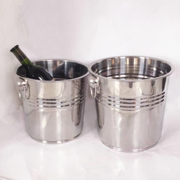 popular style stainless steel bucket for cool the beer & 5-10L ice bucket & ice