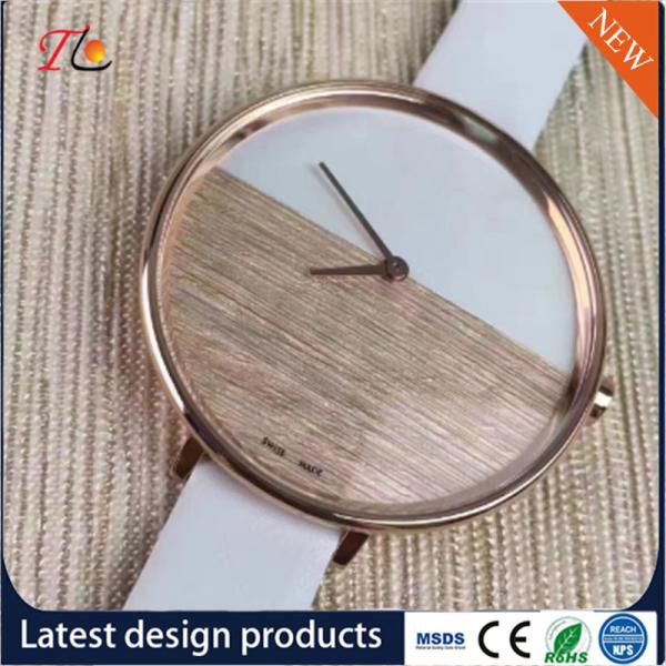Wholesale Ladies Wrist Watch PU Band/Strap Alloy Case Fashion Watch Custom Logo