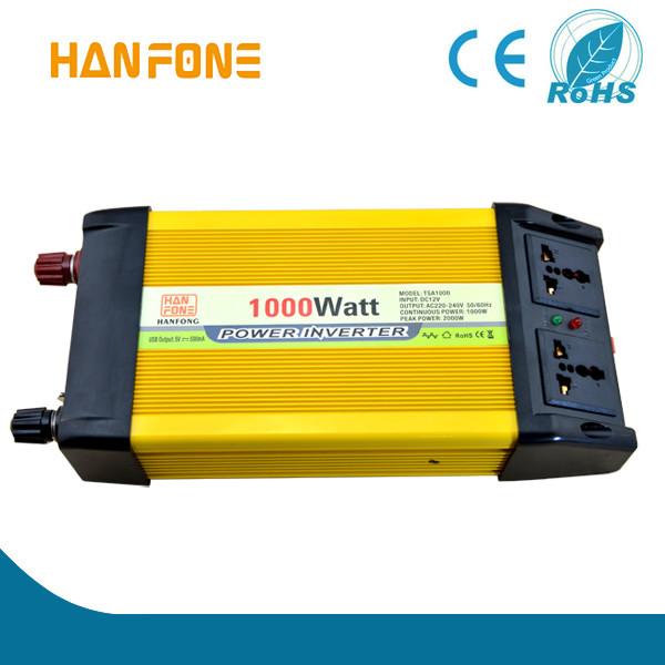 HANFONG Mini Cool Power Converter TSA1000W Mini Modified Sine Wave Power