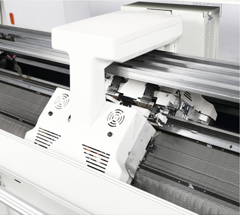 Double Carriage 14G Full Jacquard Polo Collar Knitting Machine Single System