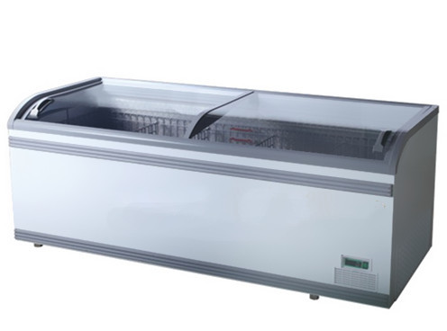 Supermarket 2.5m Combined Island Display Freezer With Secop Compressor