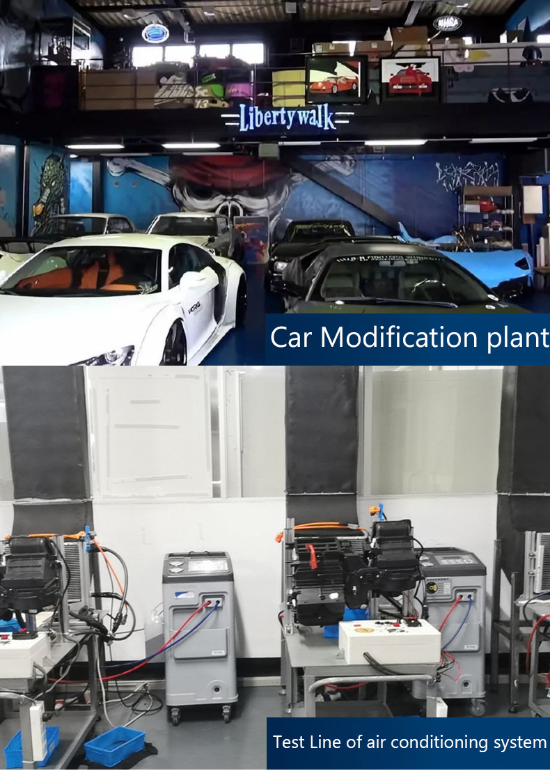 1/3HP Refrigerant AC Recovery Machine System 134a For Automotive