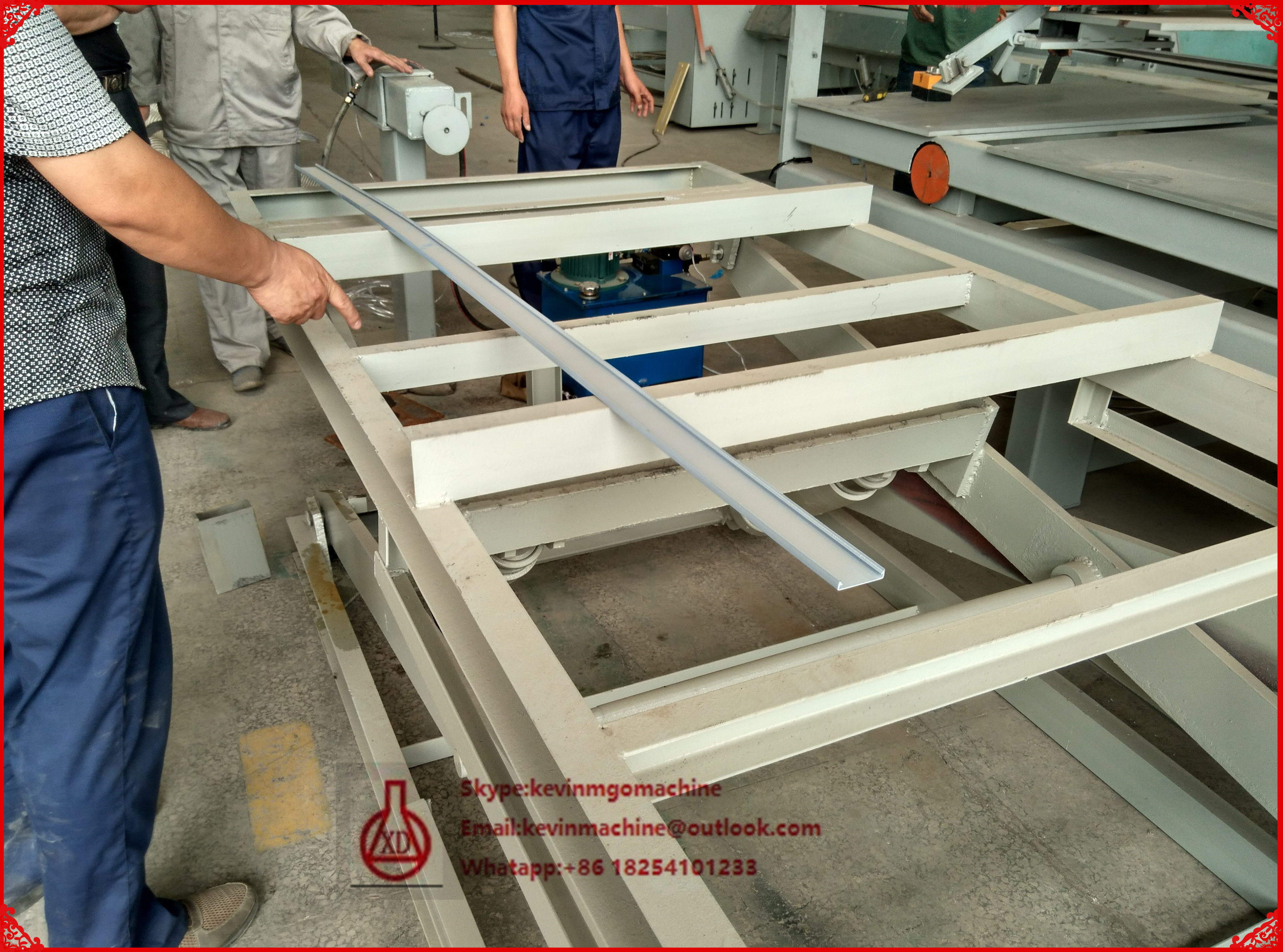 75mm Thick Wall Panel Fiber Cement Board Production Line for Structure Building Partition