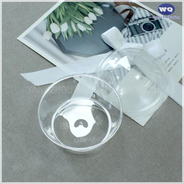 6oz Dessert Cups with Lids and Spoons, Disposable Plastic Cups for Ice Cream,