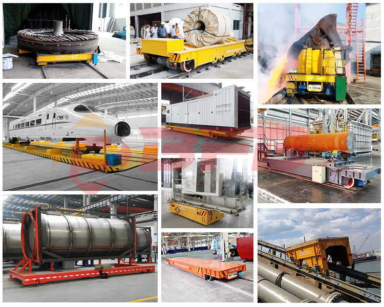 Slag Pot Transport Wheel Type Molten Ladle Carrier Designer