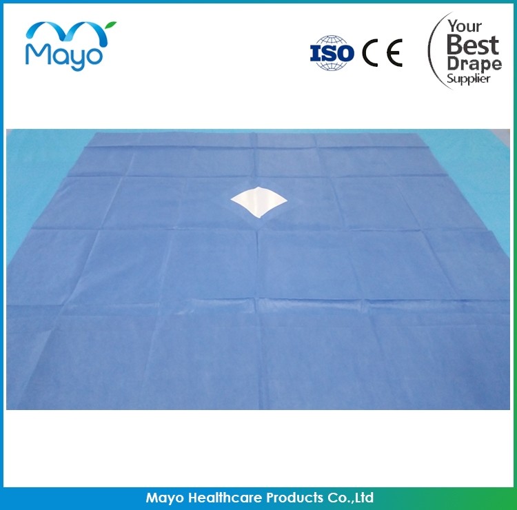 Surgical Thyroid Drape Pack Sterilized Orthopedic Drape Hospital Use