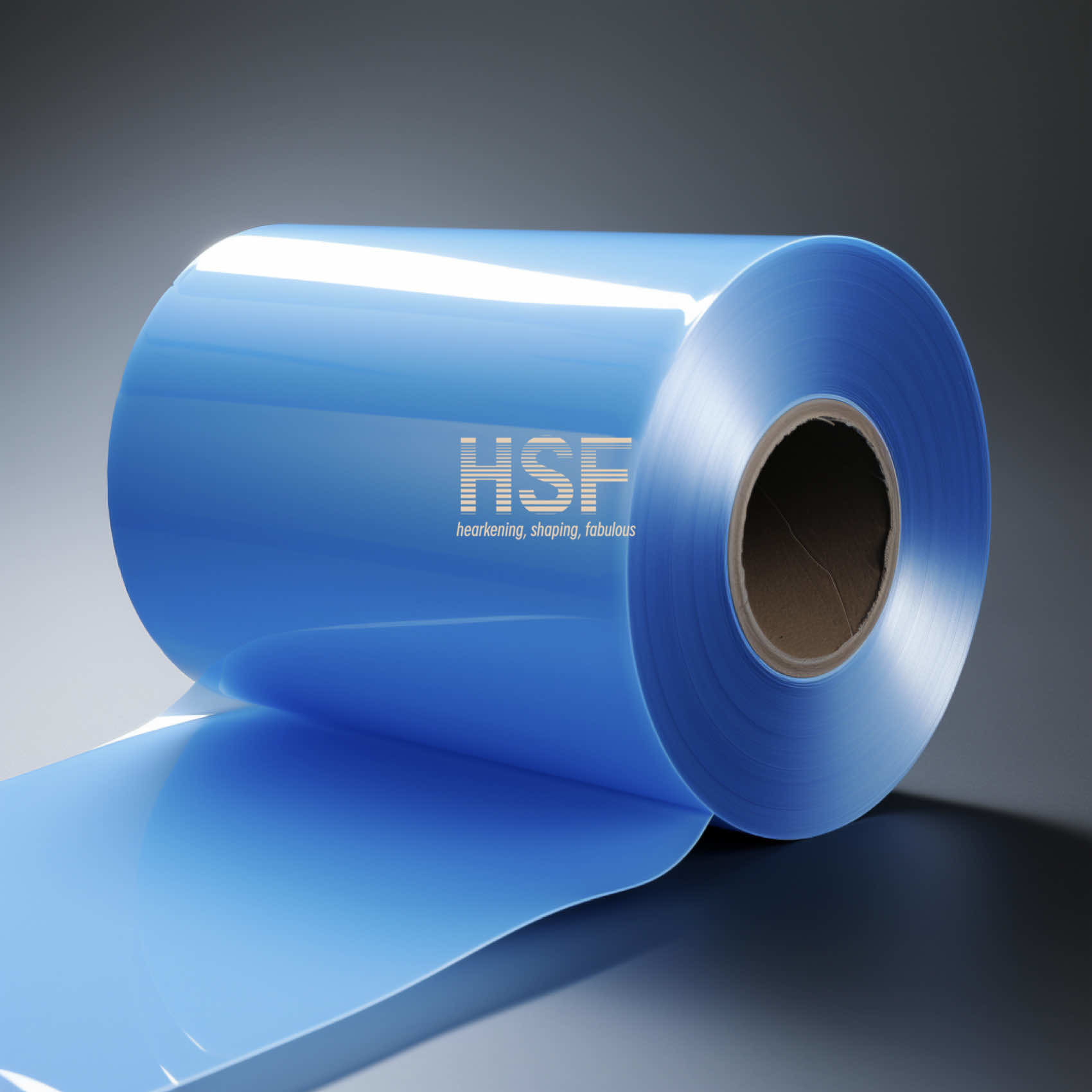 70uM Blue Mono Oriented Polypropylene Film Roll Against Moisture
