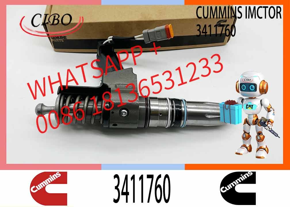 New Genuine Cummin s Fuel Injector 3411691/3411765/3411766/3411759/3087560/3087733/3083846/30950866 Cummin s N14 Engine