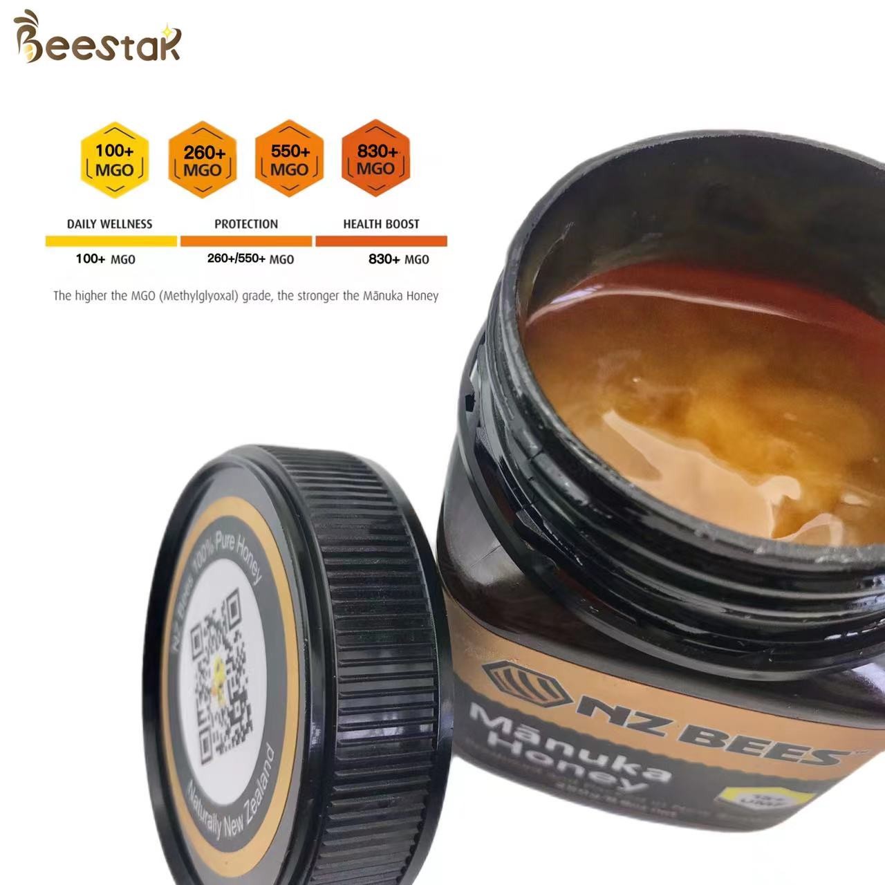 Pure Manuka Raw Honey IN DRUM MGO 830+ UMF 20+ From New Zealand Natural Bee Honey