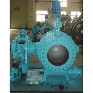 DN 50 - 1000 mm Motorized Flanged Globe Valve / Spherical Valve for high head