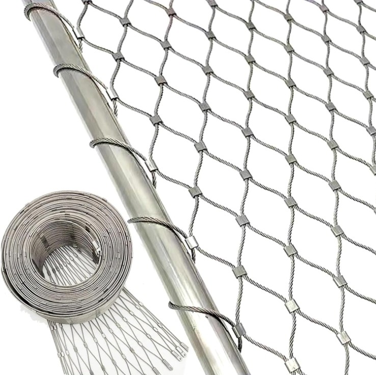 Stainless Steel Black Oxide Cable Mesh The Superior Solution for Zoo Enclosures