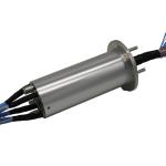 Ultra Small 8 Way High Speed Slip Rings IP51 Protection Level For Weapons