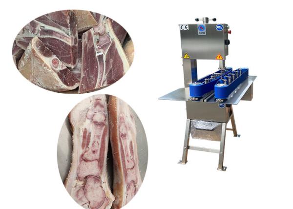 2485mm Automatic Meat Processing Machine Bone Frozen Meat Band Saw Blade Food