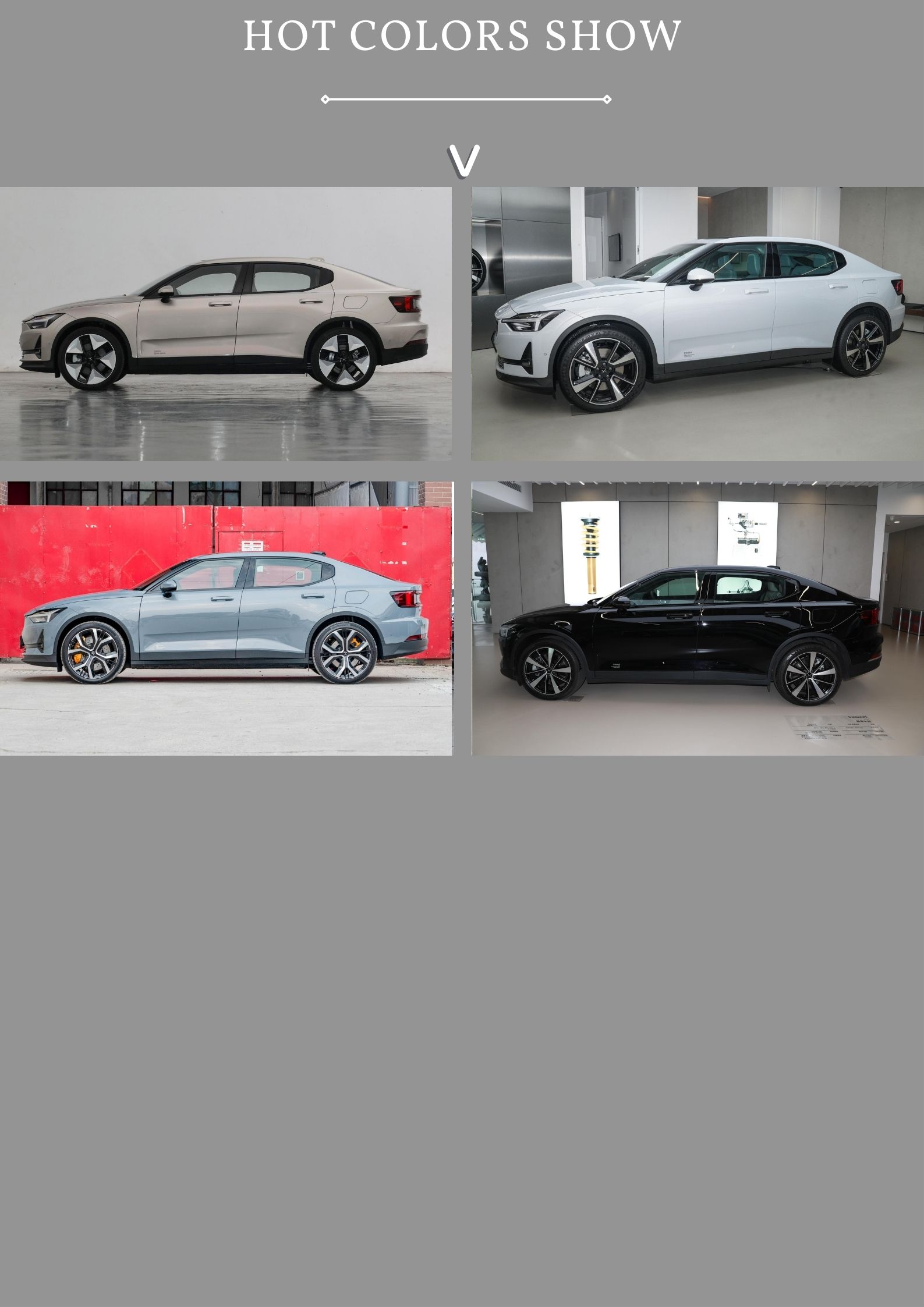 2023 Polestar 2 3 4 Electric Used Rideon Car 100% Electric Car/Hybrid Cars Deposit Now