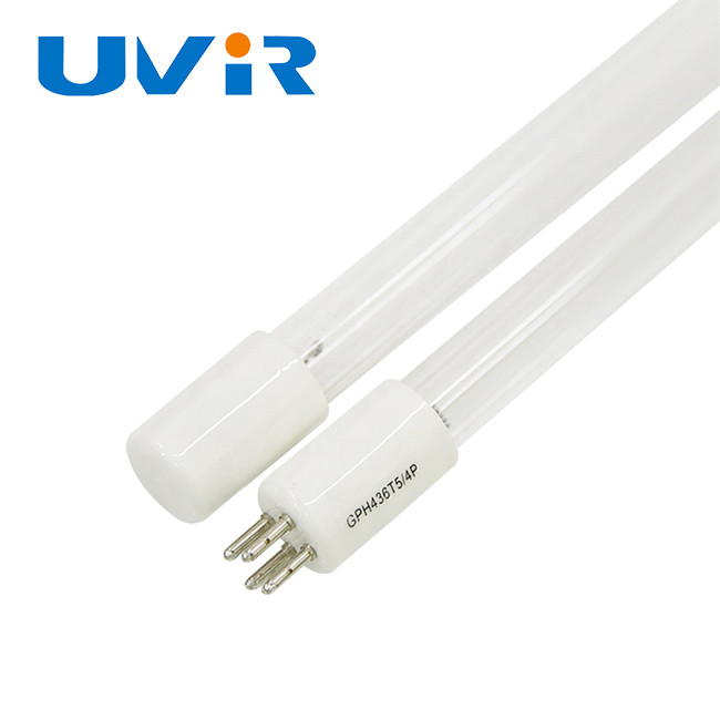 T5 4PIN 118mm 6W Uvc Led Lamp Quartz Tube for Home Hotel Office