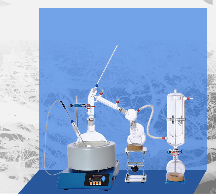 5Ltr Lab Short Path Distillation Equipment Molecular Wiped Film
