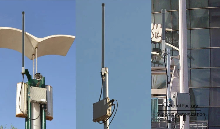 Outdoor Omni Directional Fiberglass Antenna 868mhz Gray with High Gain 8dBi Customized