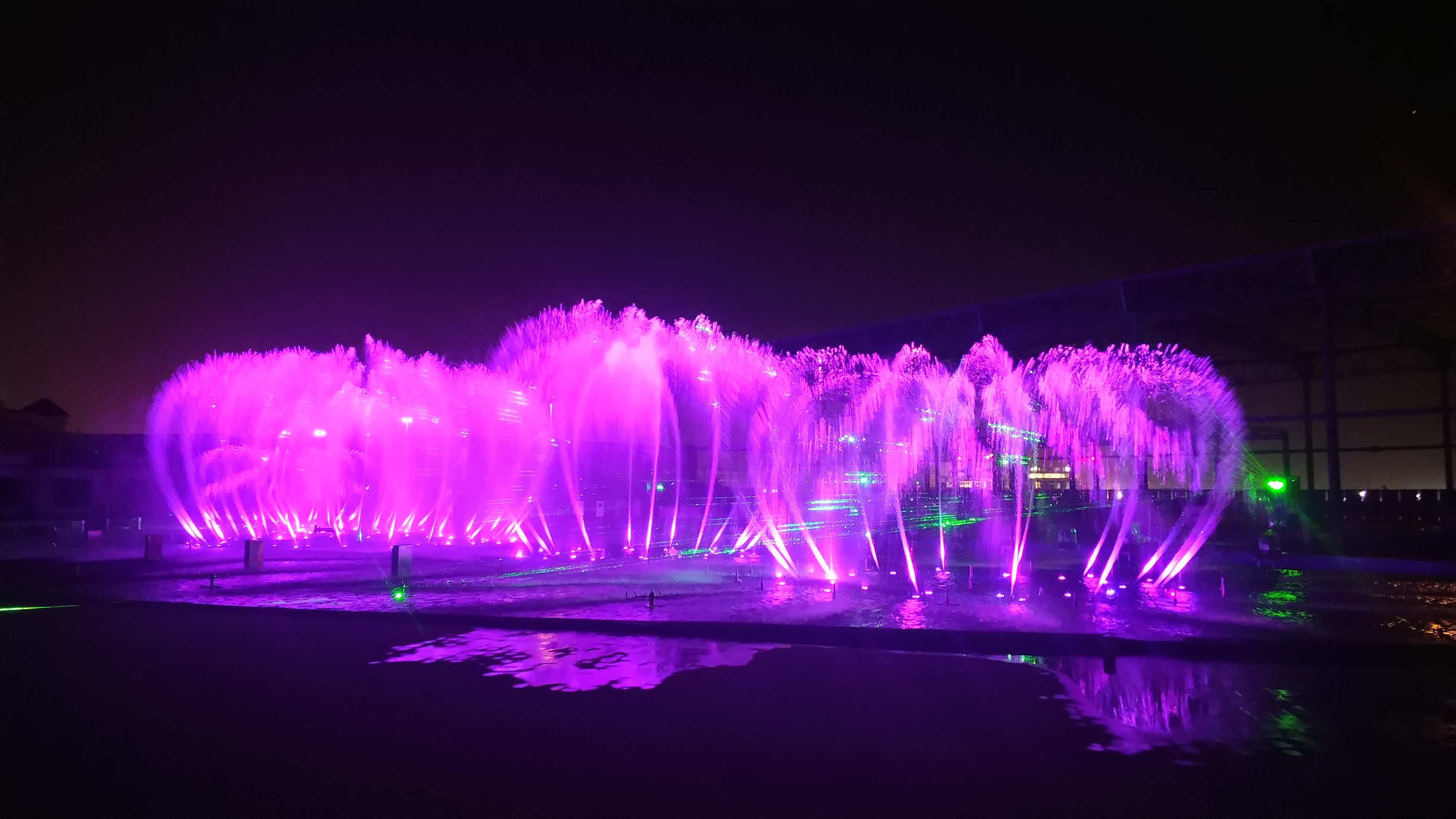 Customized Music Dancing Floating Water Fountains