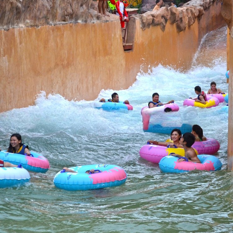 Exciting Lazy River of Relaxation for Water Amusement Play Park