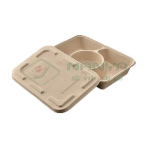 Compostable Paper Pulp Molding Machine / Manual Tableware Food Tray Line