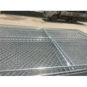 6' Height x 12 ' Width Temporary Chain Link Fence For Construction Security also