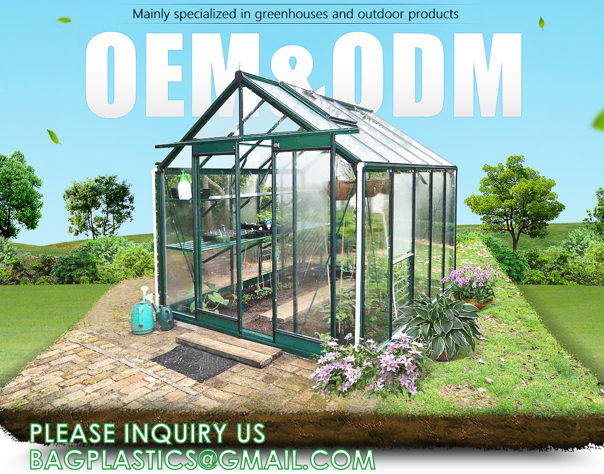 Winter Mini Home Flower Plant Outdoor Sloping Top Waterproof Backyard Walking Plastic Garden Greenhouse Walk In