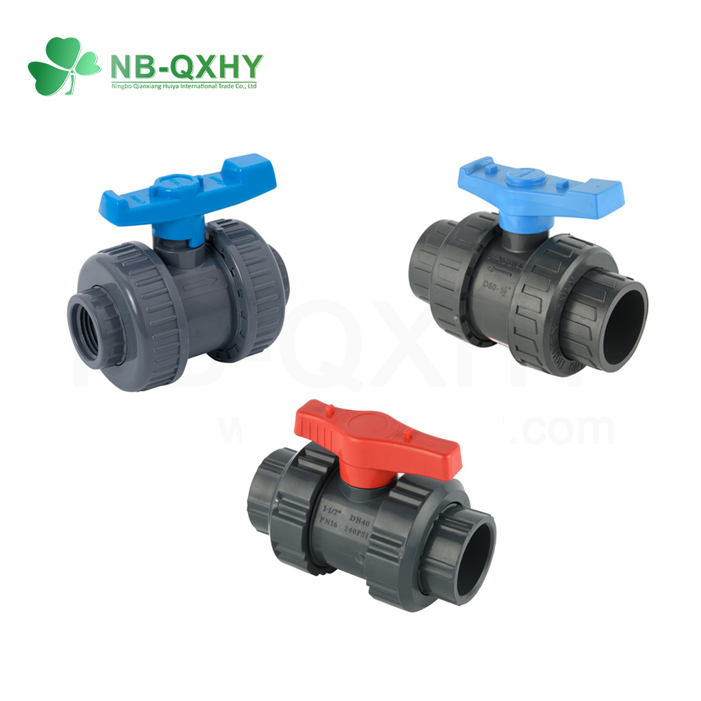 OEM PVC Plumbing Pipe Fittings Union Ball Valve for Bangladesh