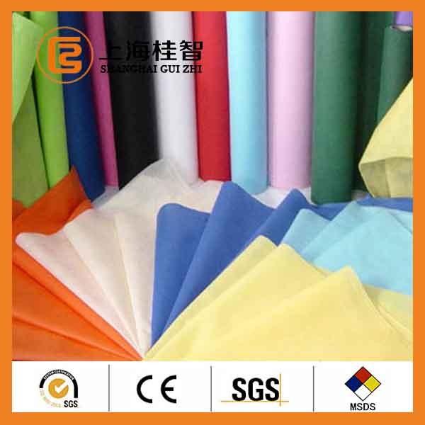 Polypropylene Non Woven Fabric Raw Material in Blue , Red , Black , Orange