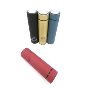 Lightweight Vacuum Insulated Flask With Non Spill Slide Splash Lid