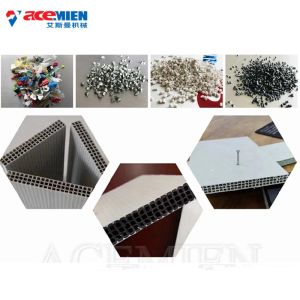 Hollow Polypropylene Sheet Making Machine , Construction Formwork Machine