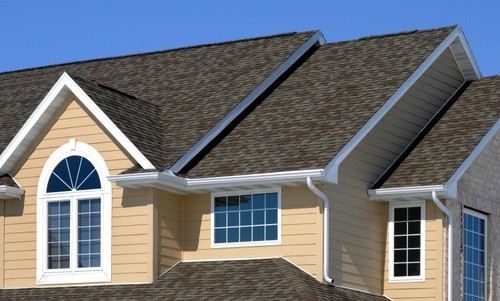 Villa Roof Bond Tile Stone Coated Metal Tile 0.40mm AZ70 Coffee Black 50 Years Warranty Wave Tiles