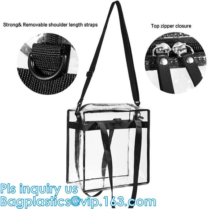 clear pvc bag large capacity, custom logo clear pvc bag, blanket bag with handle ,pvc handle bag pvc christmas gift bag