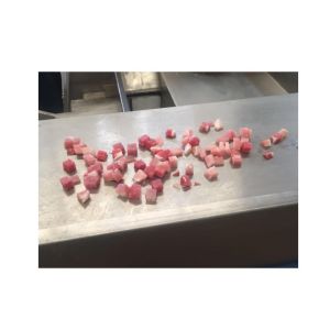 Large Frozen Dice Cutting Chicken Dicing Machine Meat Cube Dicer