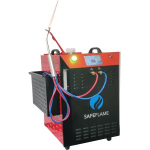 Industrial Grade Oxygen Hydrogen Brazing Welding Soldering Machine with Post