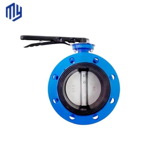 Hydraulic Butterfly Valve Soft-Sealed Awwa C504 Double Flange with Diaphragm
