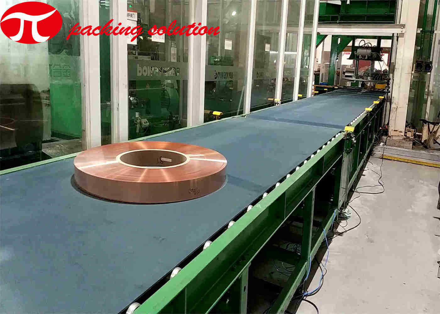 LLDPE Copper Wire Wrapping Machine Automatic OD 800mm
