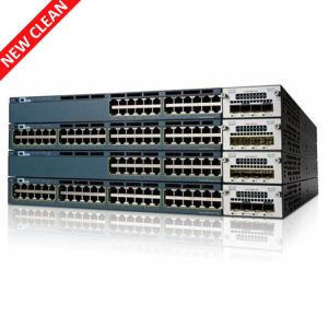  24 Port Cisco Gigabit Switch Layer 3 WS-C3560X-24T-E Catalyst 3560 Series Manufactures