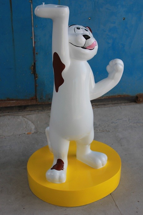 Outdoor Garden deco cartoon statue cat statue in garden/ plaza/ shopping mall