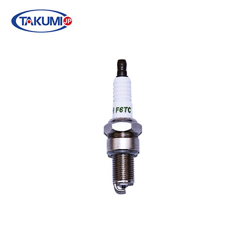 Automobile Spark Plug Flat Seat Type Match for NGK BKR6EVX / Bosch FR7DI / Denso IK20