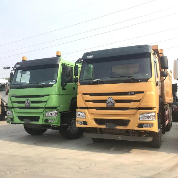 10wheels Howo Trucks 351-450hp 20 Cubic Meter Used Dump Truck with Normal Driver