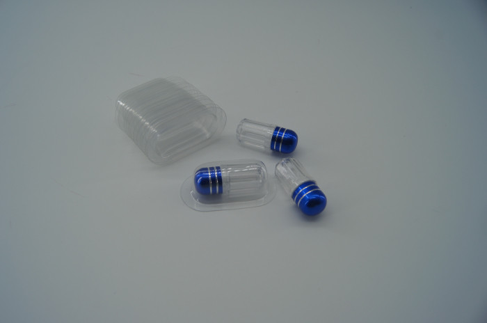 10ml Metal cap empty medicine bottles , medicine plastic bottle