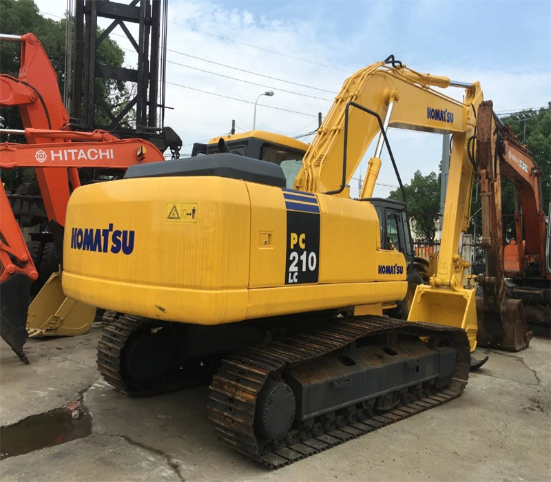 Second Hand Crawler Excavator Yellow Used Excavator Machine