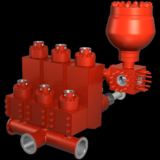 SOUTHWEST 8482-25A FLUID END FOR NATIONAL 14-P-220, 12P160 MUD PUMP, F1000 mud pump, PZ11 mud pump, MP16 mud pump