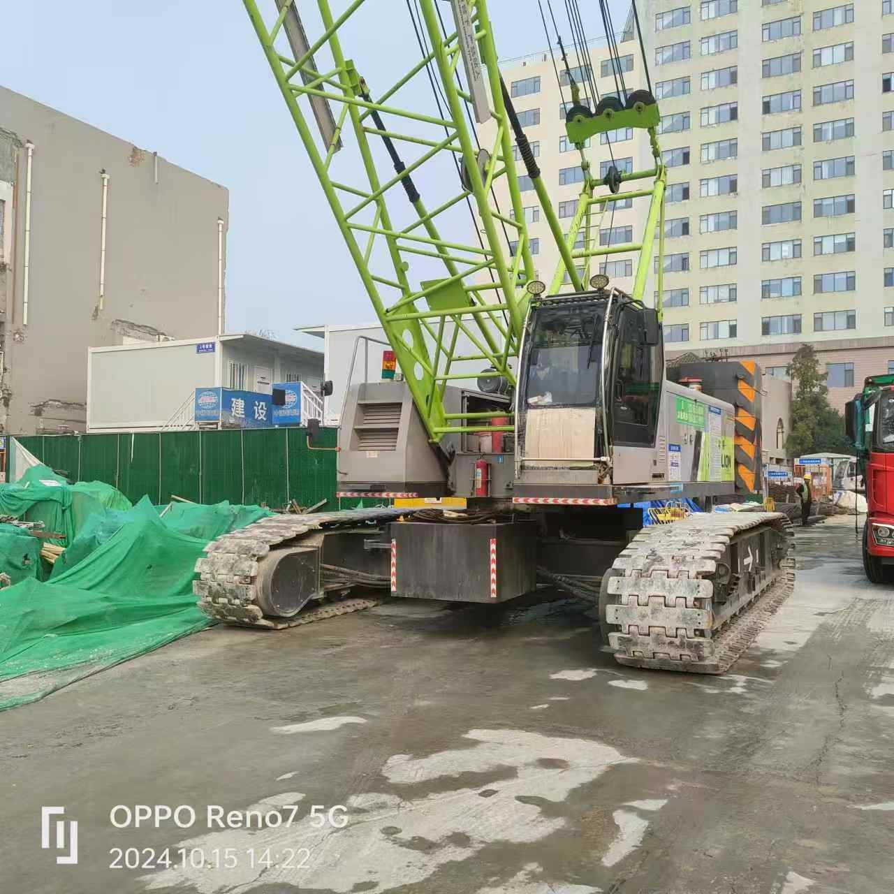 85 Ton Zoomlion ZCC850H RC Crawler Crane with Maximum Lifting Height of 43m