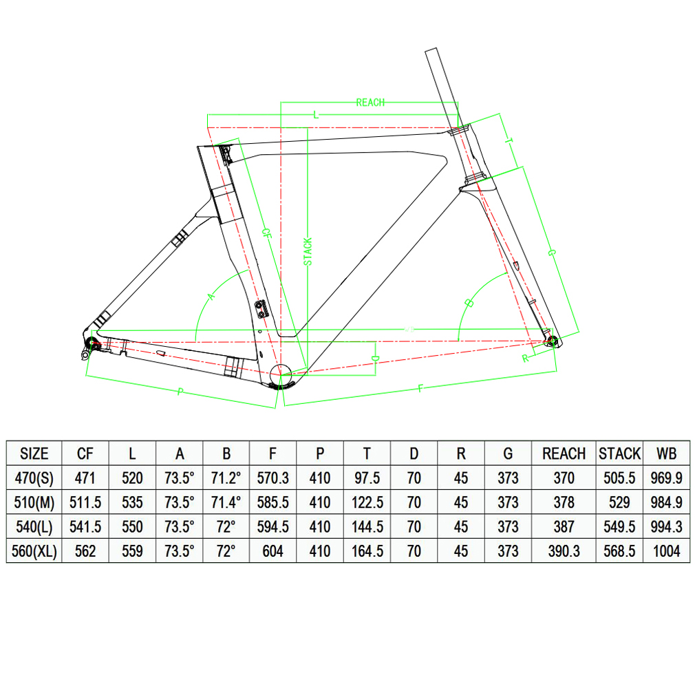 Black Green Carbon Fiber Racing Bike , 8.5kg Shimano Ultegra Bike 22 Speed