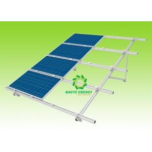 Aluminum Pre-assembled Ground Solar Mounting System with CE Certificate
